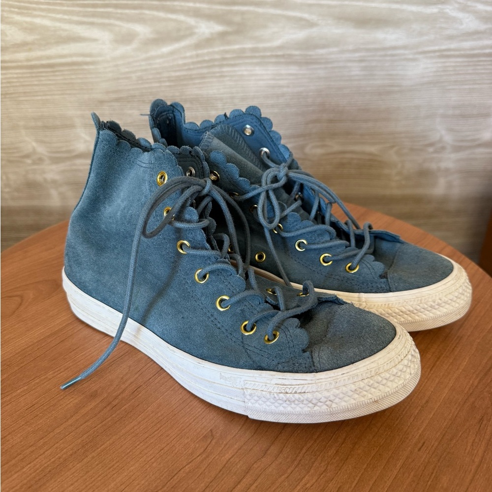 Converse Blue High-Top Sneakers